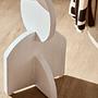 Walsa Beistelltisch Mangoholz Ridge Detail Whitewash 0