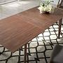 Extendable Dining Table Brown 2