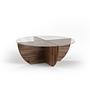Coffee table Astrid glass 0
