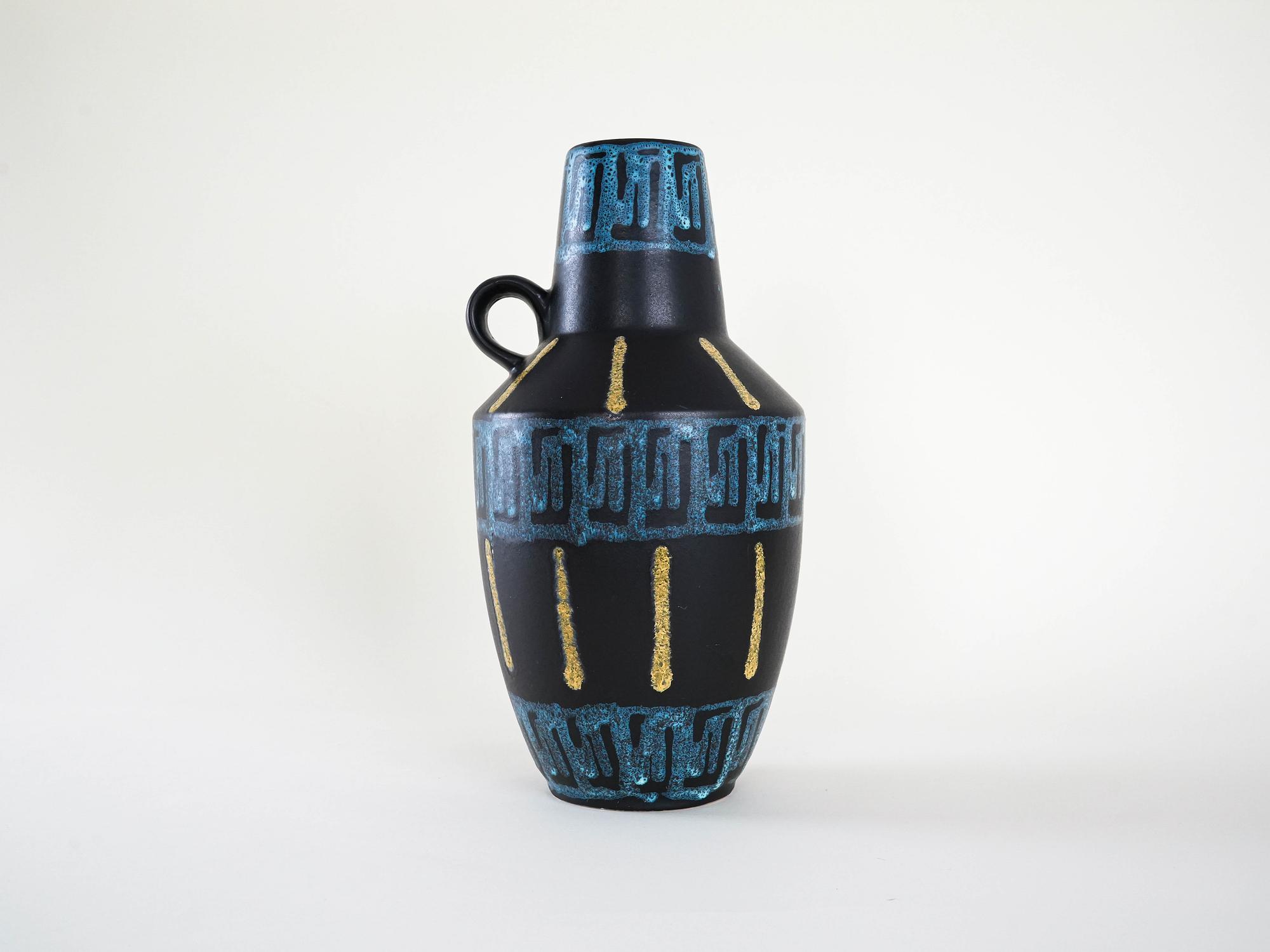 Ceramic vase Blue 2