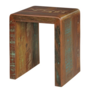 Beistelltisch Mangoholz Blau 1