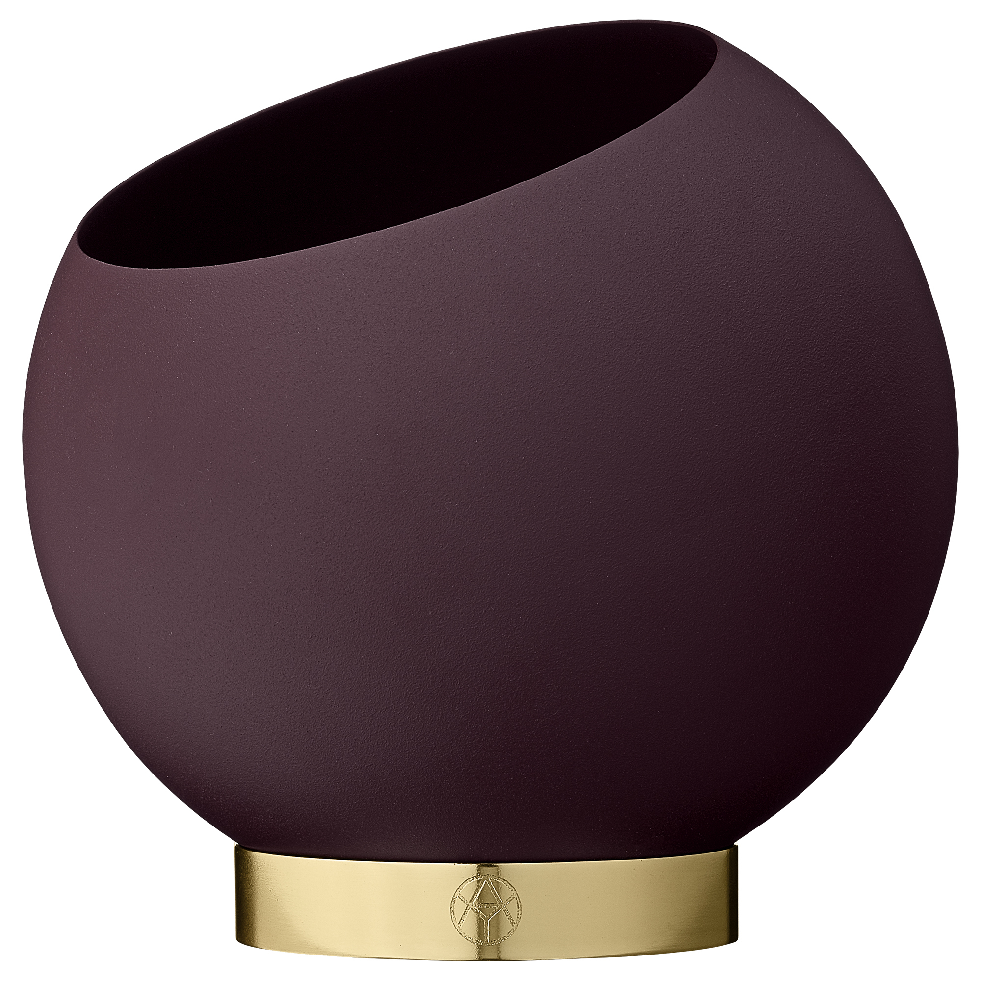 Globe Blumentopf Violett 0