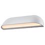 Wandleuchte Front Aluminium Weiß Breite: 26 cm 0