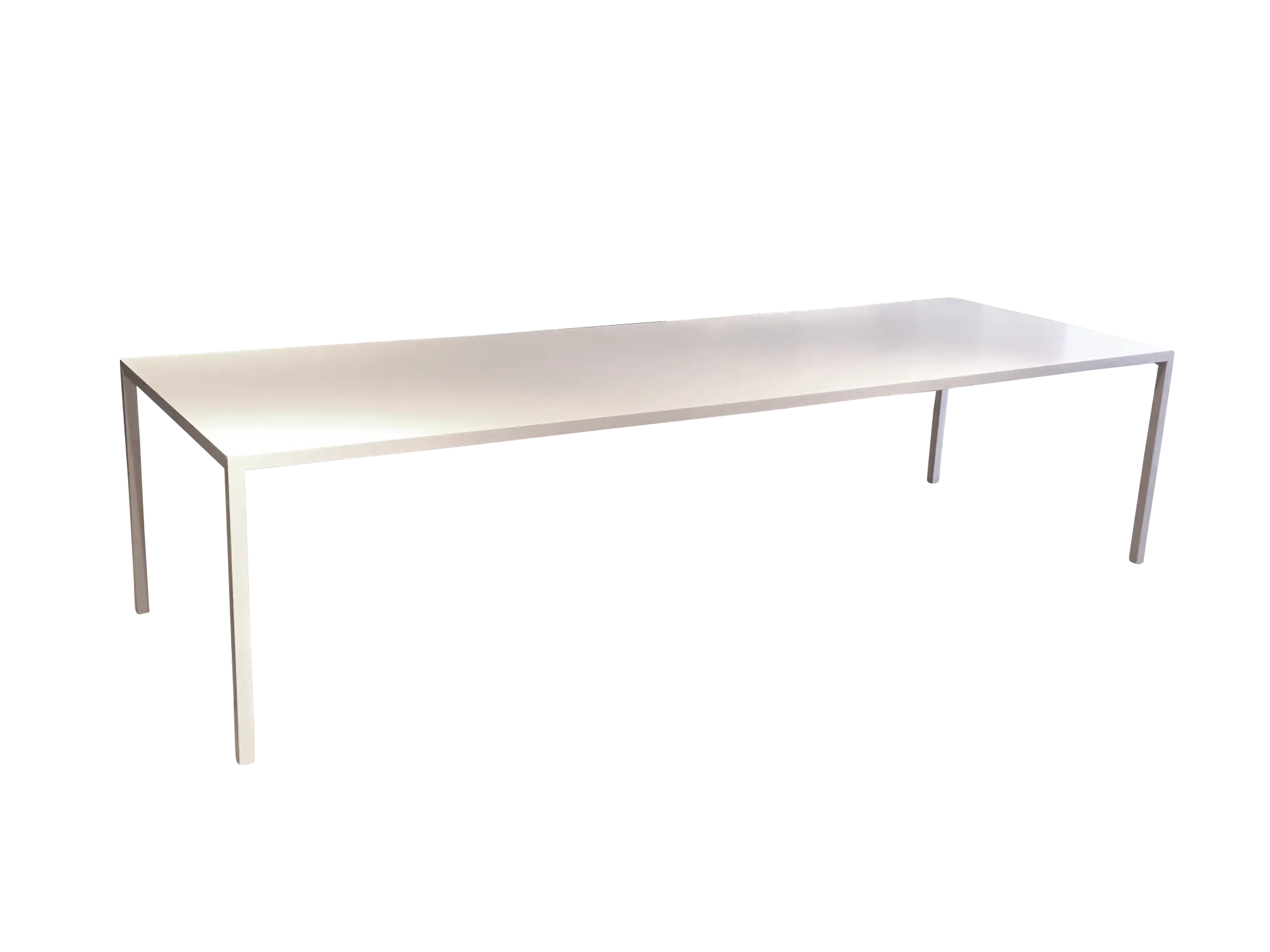 Dining Table Metal White 0