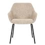 Polsterstuhl Textil Beige 1