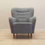 Armchair Textile Wood Grey 2