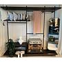 Boutique Mast System Night Garderobe Eisen Schwarz 1
