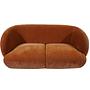 Design-Award-Winning Paula Sofa 2-Sitzer Moss Rust 5