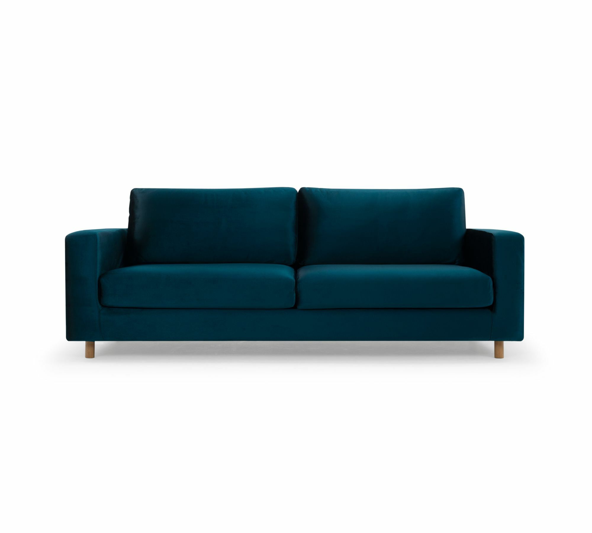 Dylan Sofa 3-Sitzer Velour Lux Petro 0
