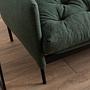 Renge Sleeper Sofa 3-Seater Green 4
