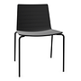 Flex Stuhl Aluminium Schwarz 0