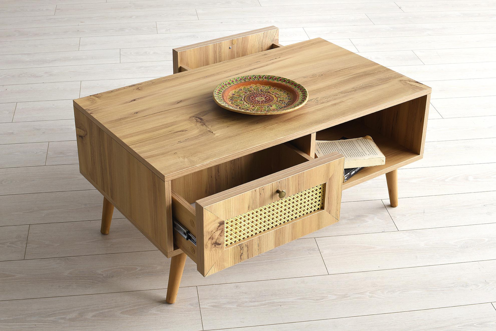 Sidyma Couchtisch Holzfurnier 2