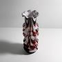 Vintage Vase Milchglas 1960er Jahre 1