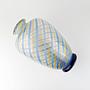 Vintage Vase Muranoglas Mehrfarbig 1950er Jahre 8