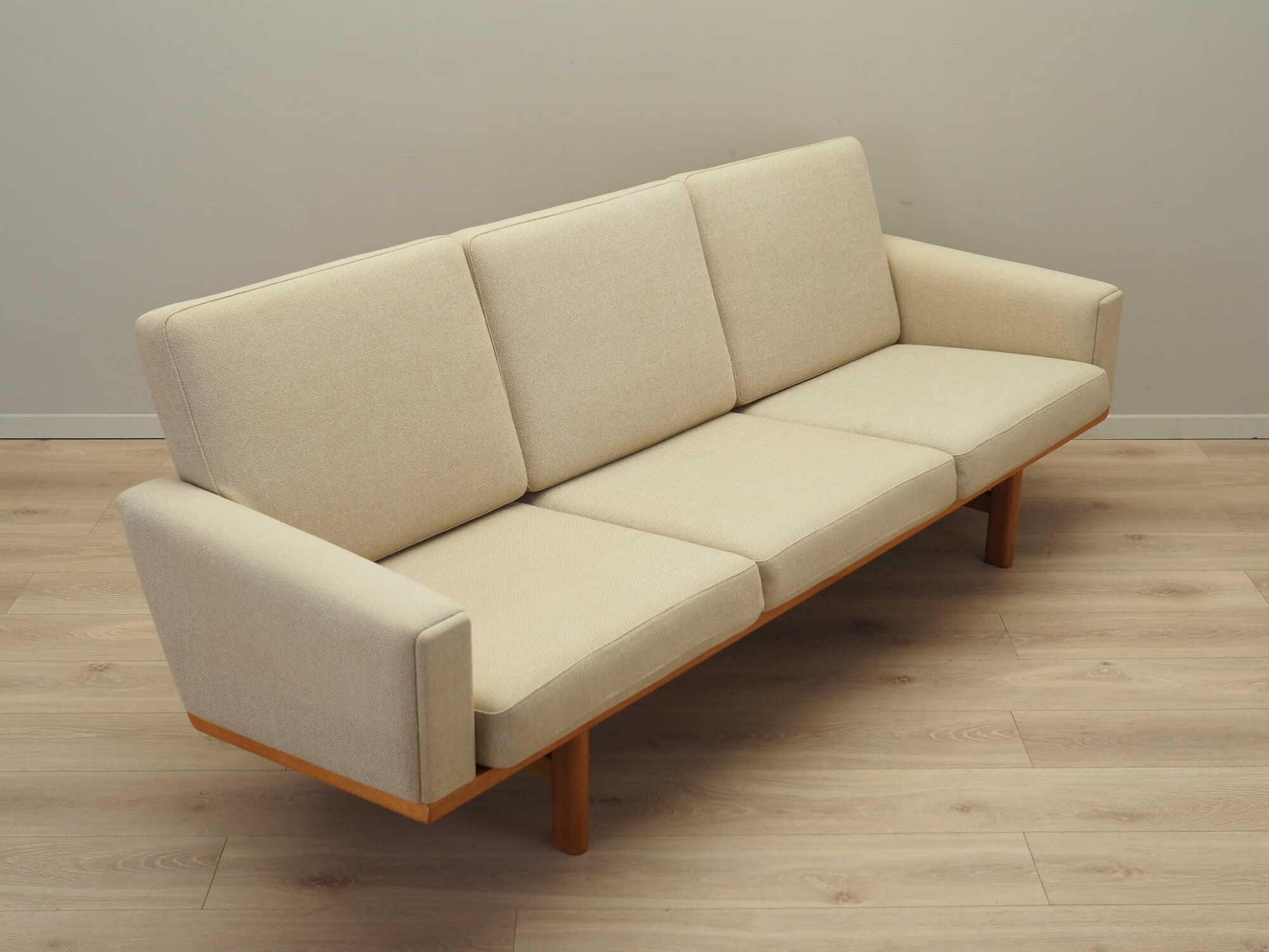 Sofa Textil Beige 1960er Jahre 6