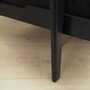 Sofa Textile Wood Black 1960s 9