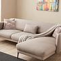 Venus Sofa Récamiere Rechts Creme 2