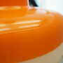 Pendant lamp glass orange 2000s 7