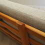 Vintage Sofa Ash wood Textile Grey 1960s 9