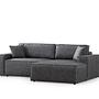 Pƒ±rlo Right Corner Sofa Dark Grey 5