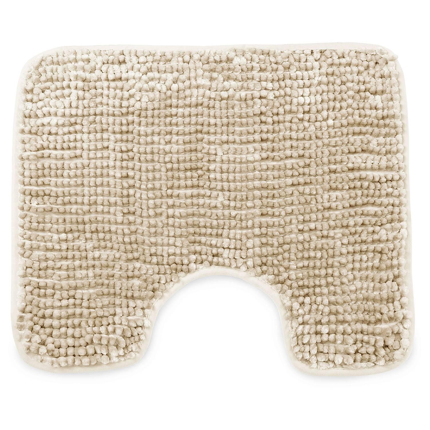 2x Badematte-Set Ati Polyester Beige 4