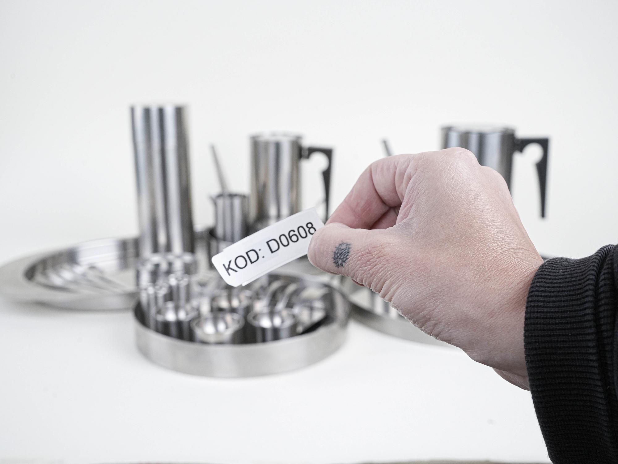 Serving set 1960s Arne Jacobsen 13