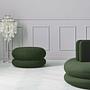 Easy Pouf Vidar Grün  1