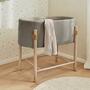 Baby Stubenwagen Shearling Nachhaltiges Buchenholz  0