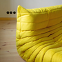 Togo Sofa 2-Sitzer Textil Zitronengelb 7