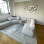 Angle Sofa 5-tlg. Textil Beige 1