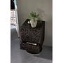 Tabia Vase Aluminium Dunkelbraun 2