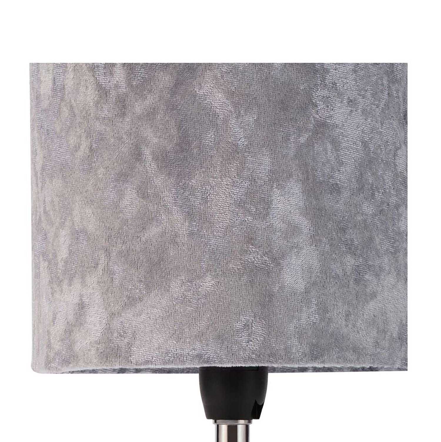 Classy Velvet Tischleuchte Mischgewebe Klarglas 1-flammig 3