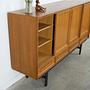 Highboard in rovere anni '60 4