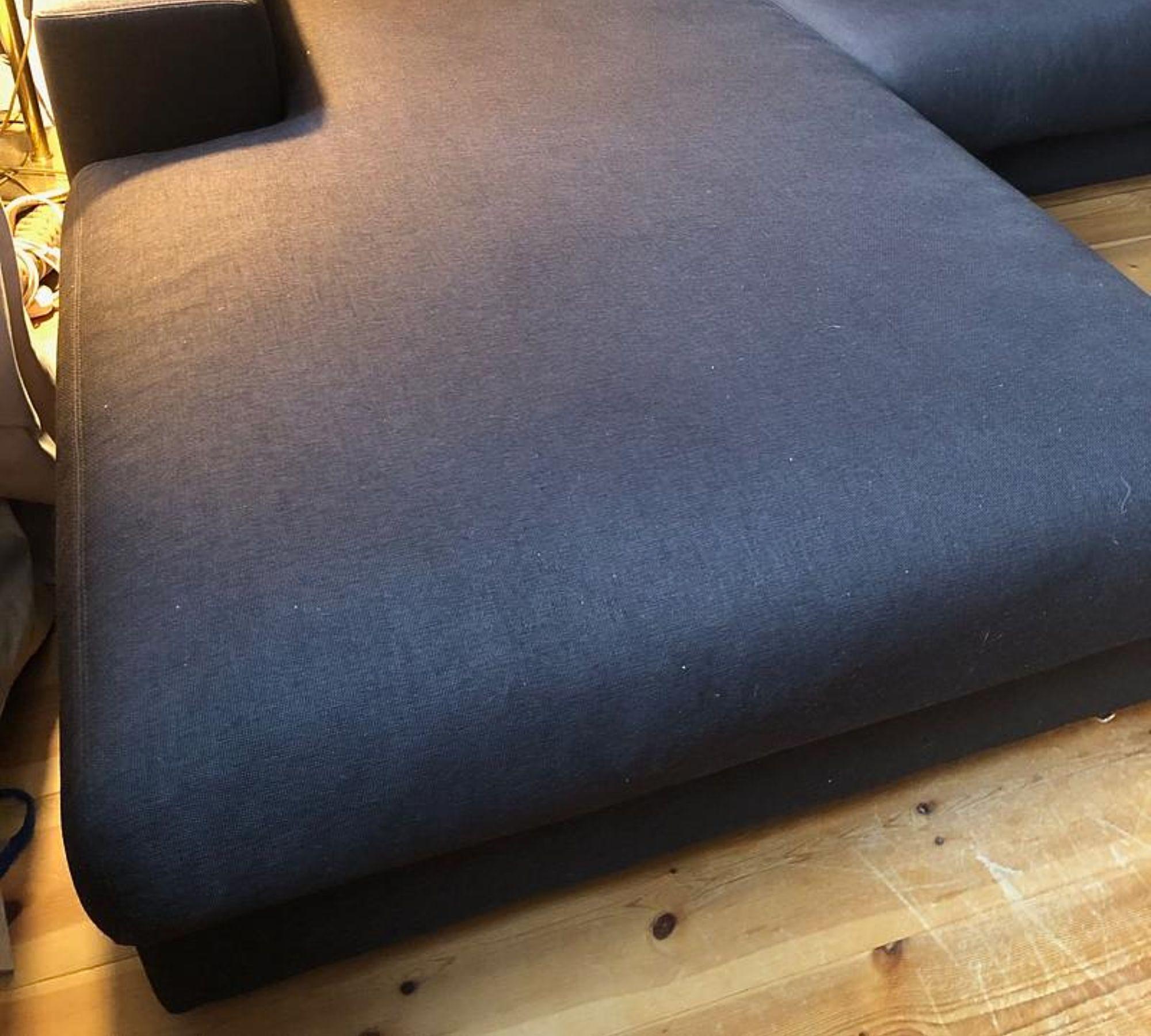 Sofa Récamiere Links Schokoladenbraun 3