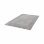 Badteppich Stoff Grau 60 x 90 cm 2