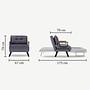 Sando Sleeper Chair Blue 6