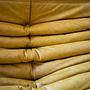 Togo Ecksofa Pull-Up-Leder Gelb 6