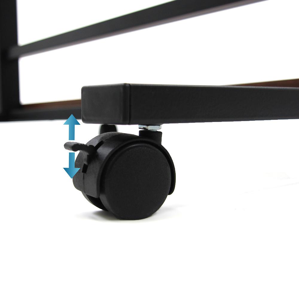 WORKSTATION II Standing desk height-adjustable Wood Black 5