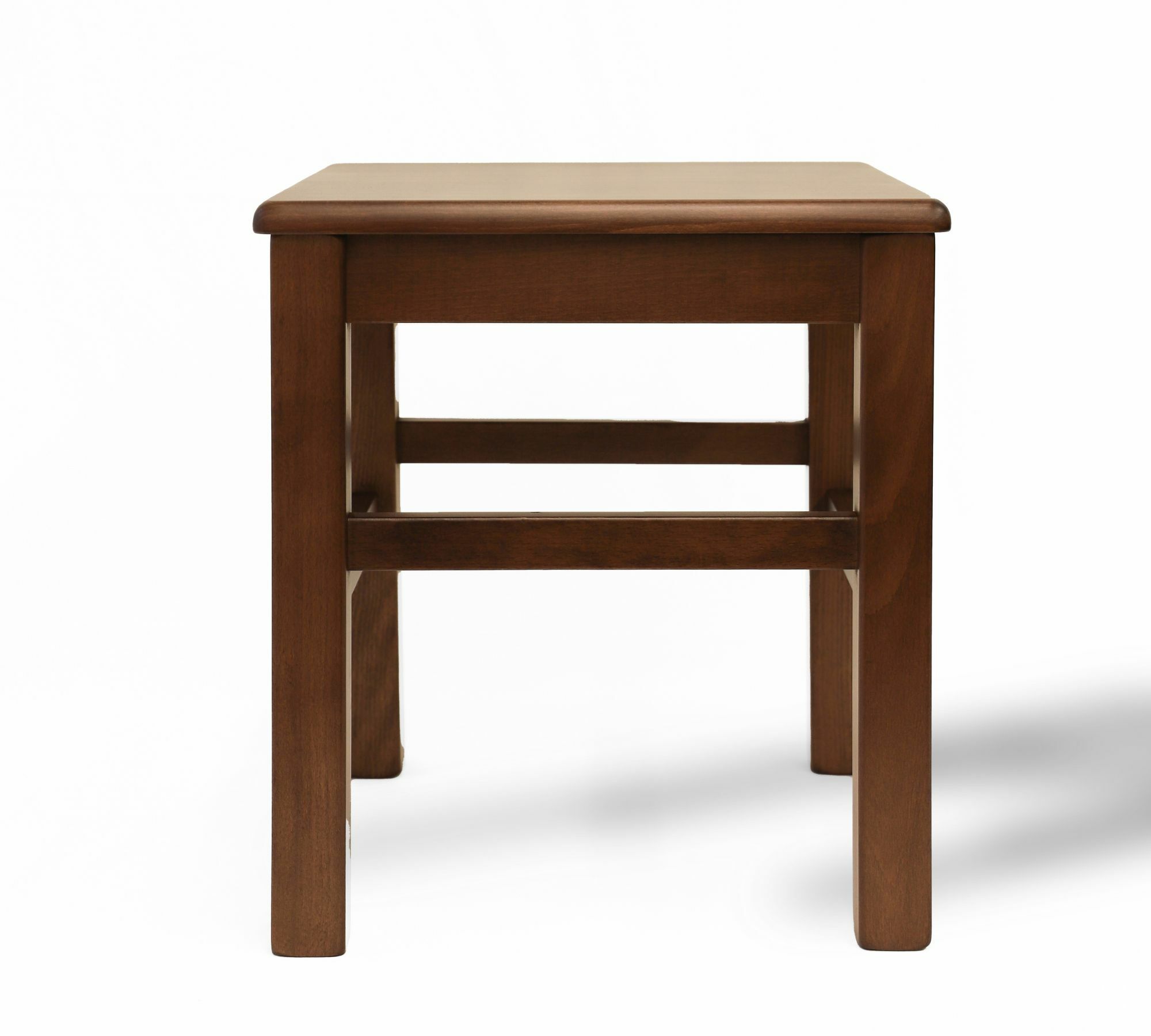 2x Stool Art. 114 Stool Beech wood Brown 1