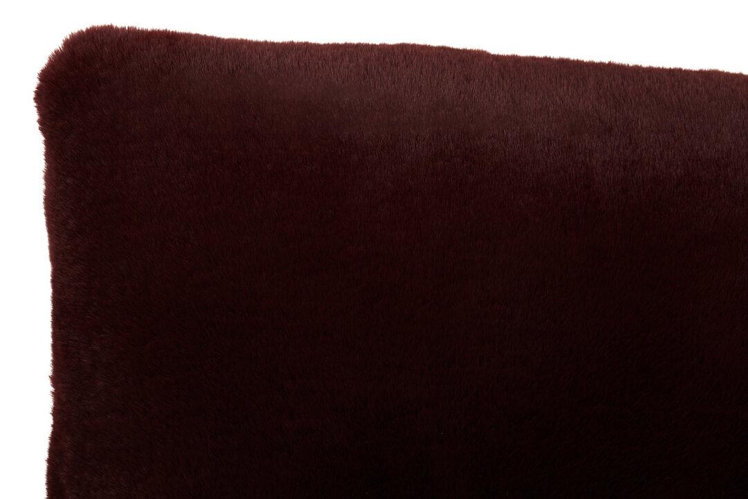 Bosie Lamina Rotwein Quadratisches Kissen
 6