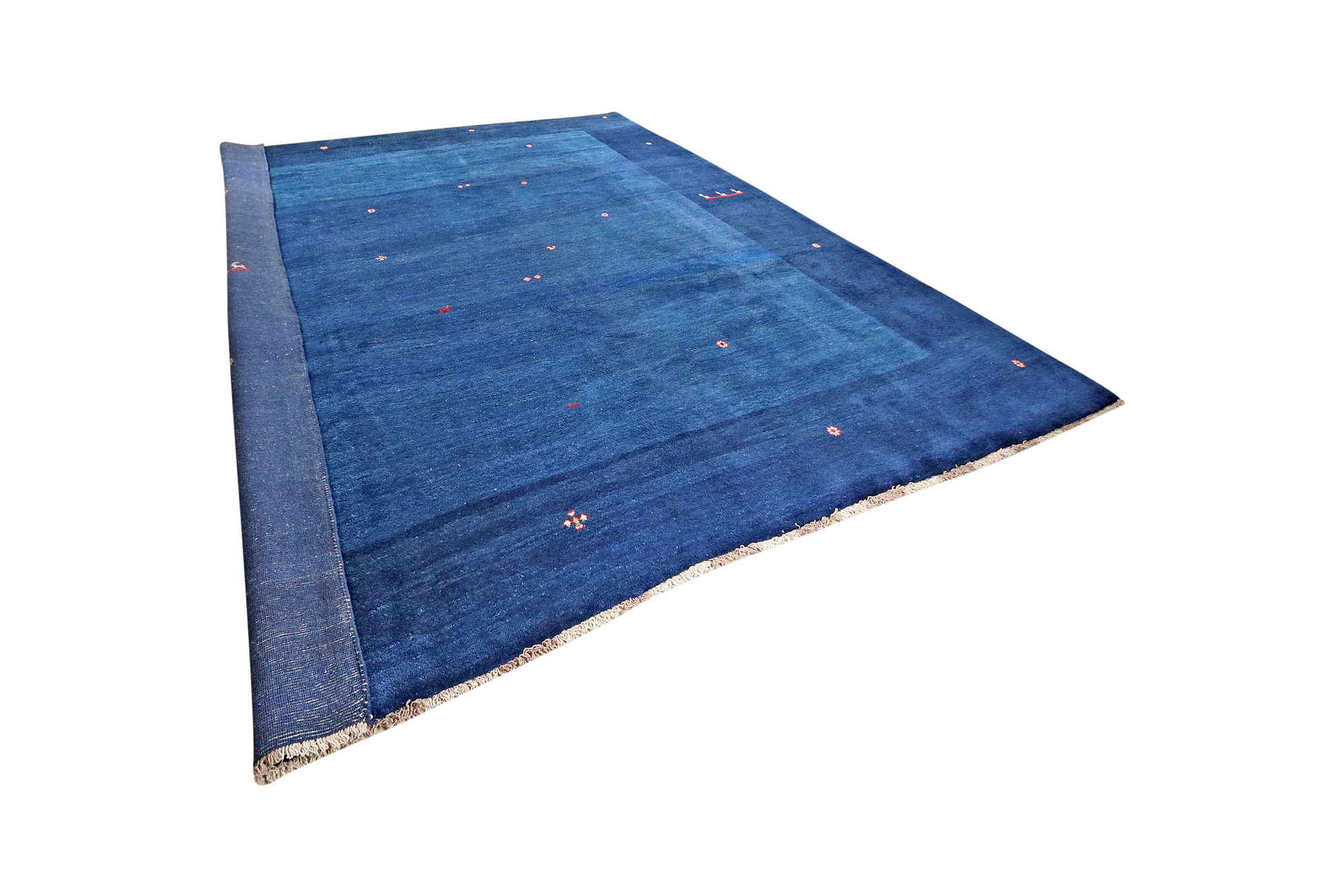 Tappeto Gabbeh Lana Blu 3