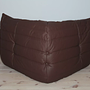 Togo Corner Sofa Madras Leather Brown 3