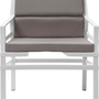 Aria Fit Outdoor Lounge Stuhl Weiß 0