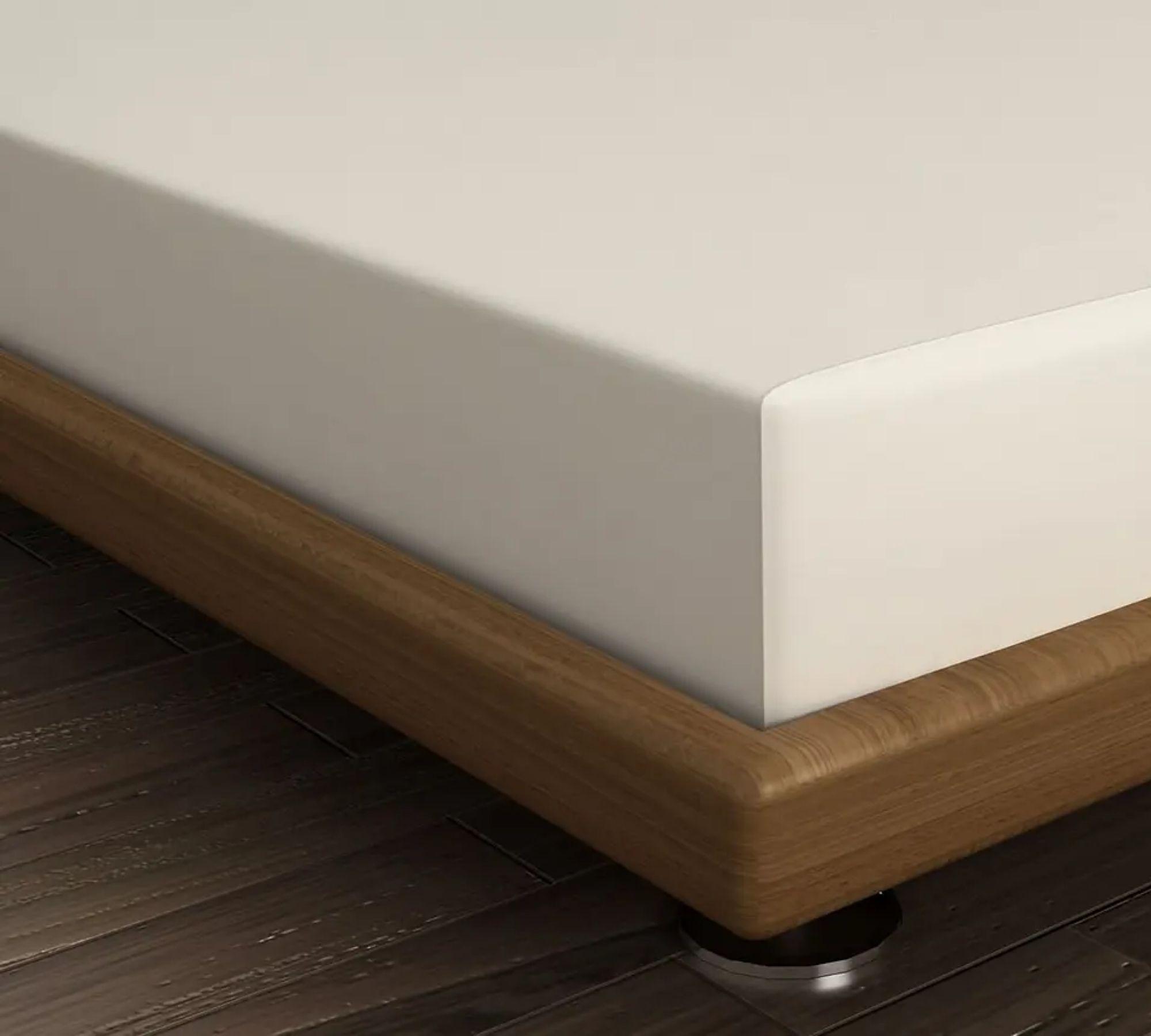 Lenzuolo con angoli cotone crema 100cm x 200cm 0