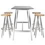 Bari Bar Table Steel Ceramic Anthracite 4
