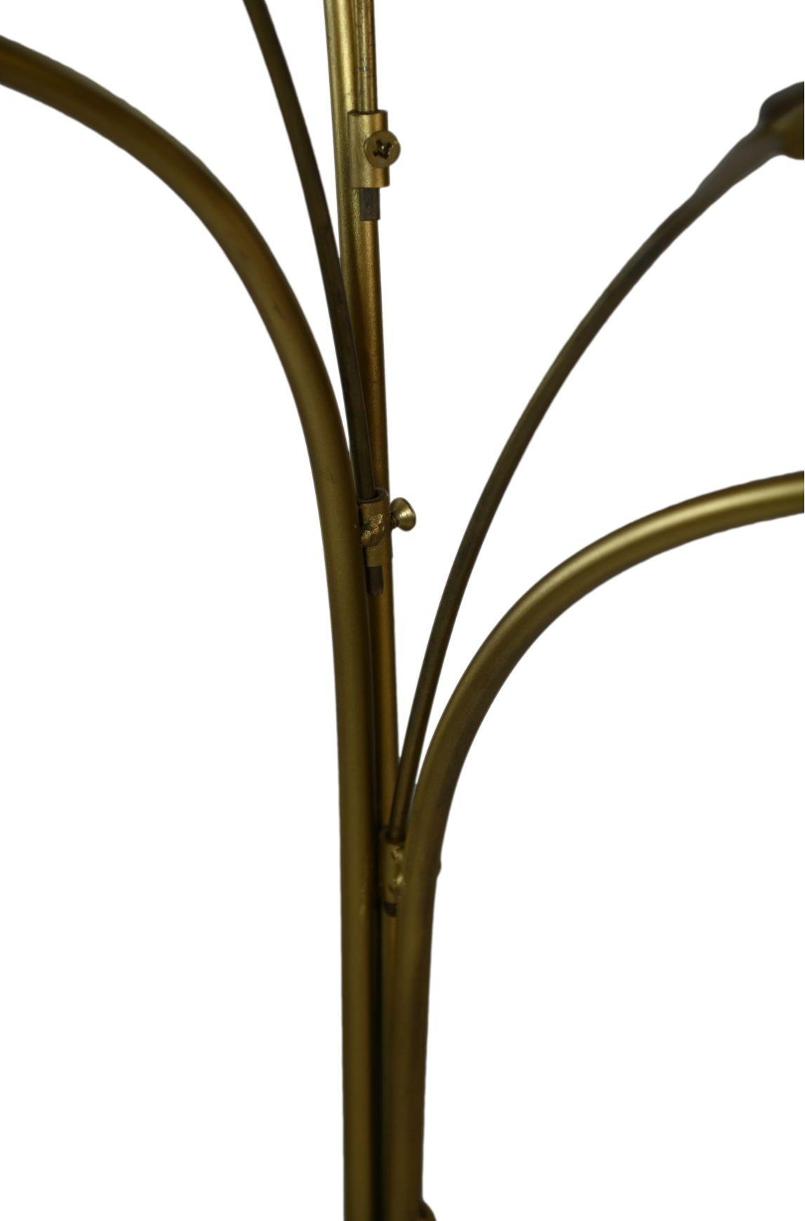Palmtree Stehlampe Metall Gold 1