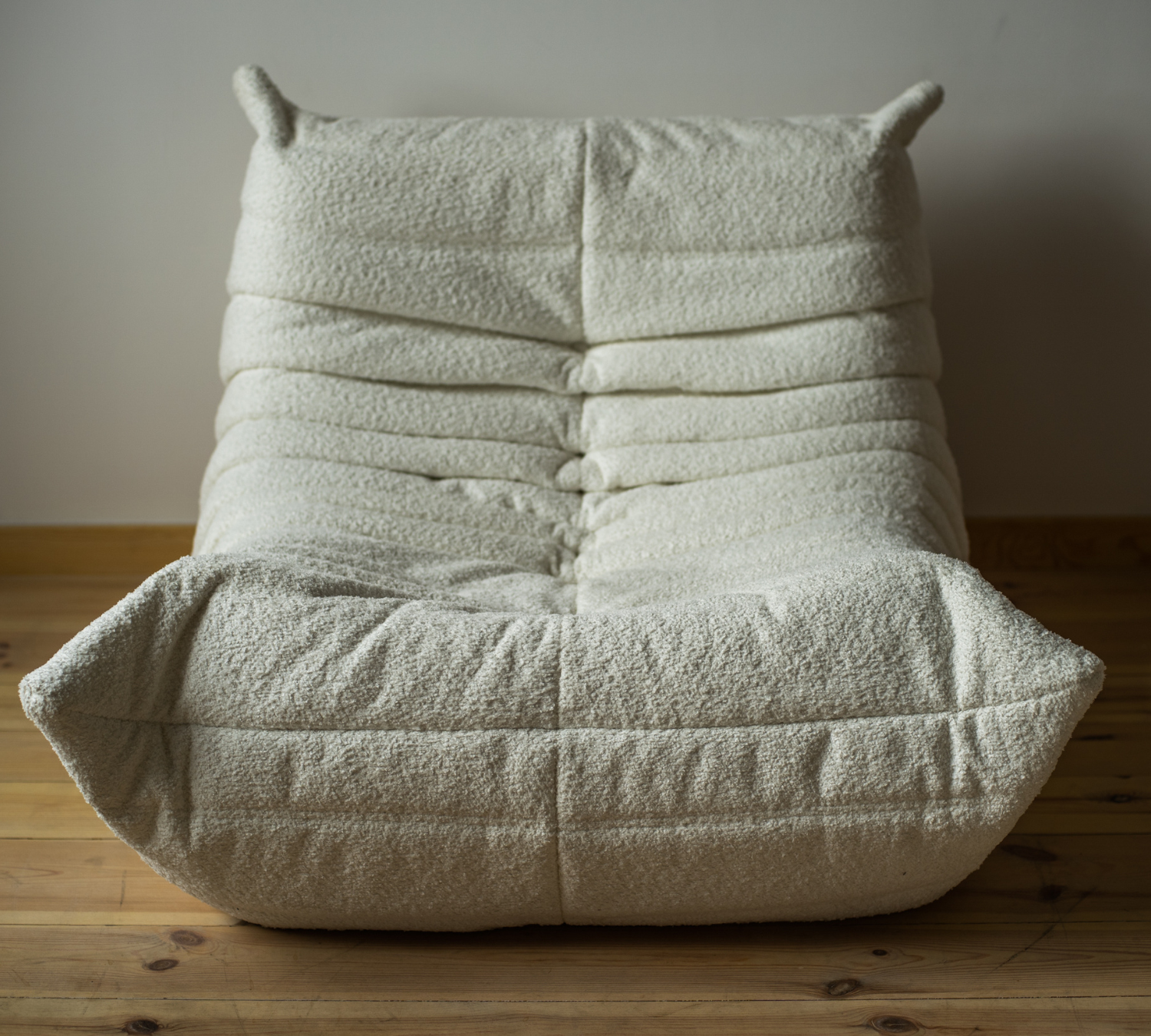 Togo Lounge Set 4-pc. Bouclé White 2