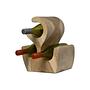 Stehendes Weinregal Holz 1