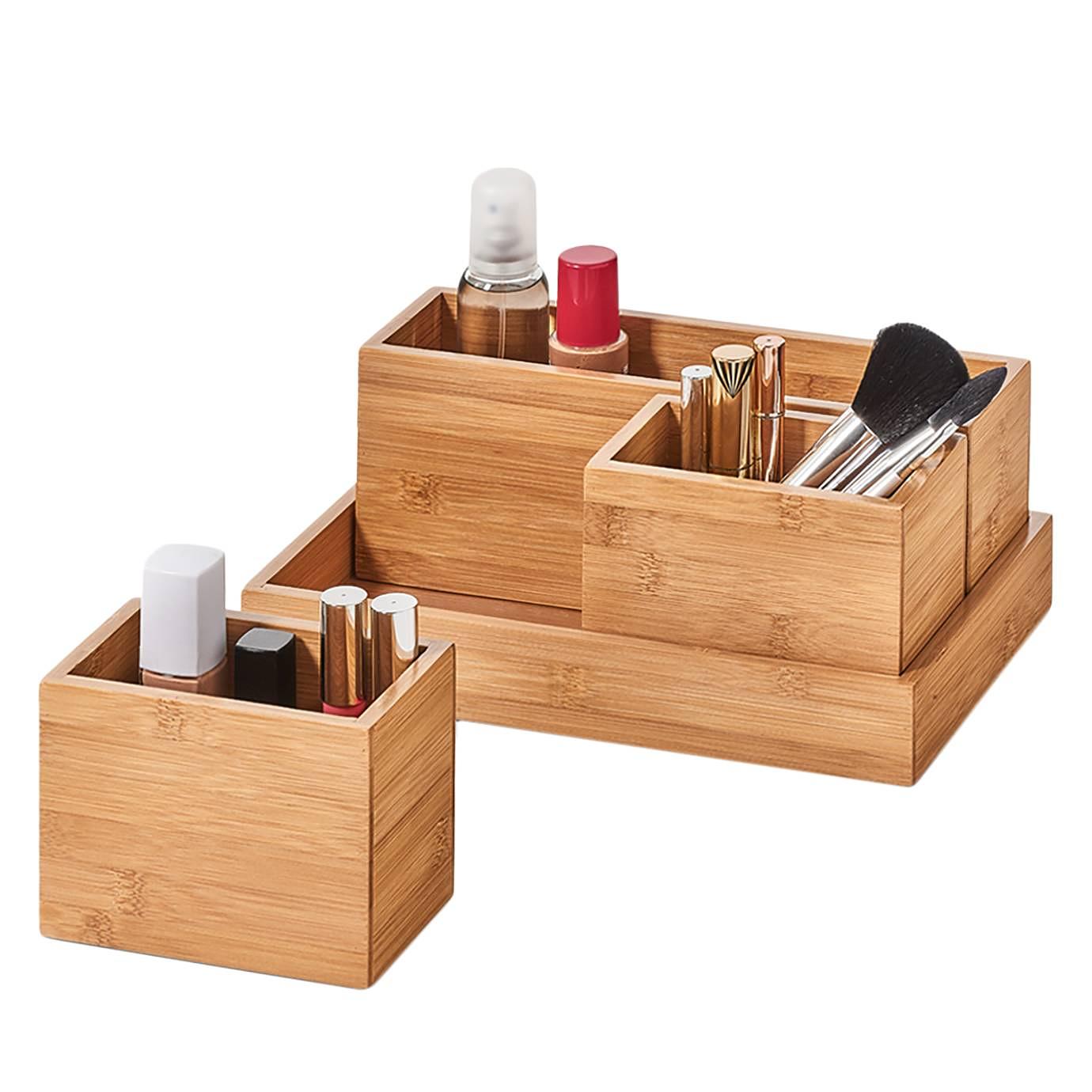 4x Aufbewahrungsbox Reid Bambus Natur 2