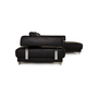 Face Ecksofa Leder Schwarz 8